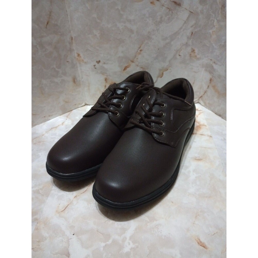 Dream Pairs Mens Oxford Shoes Men's Size 10 Shack-01 Brown